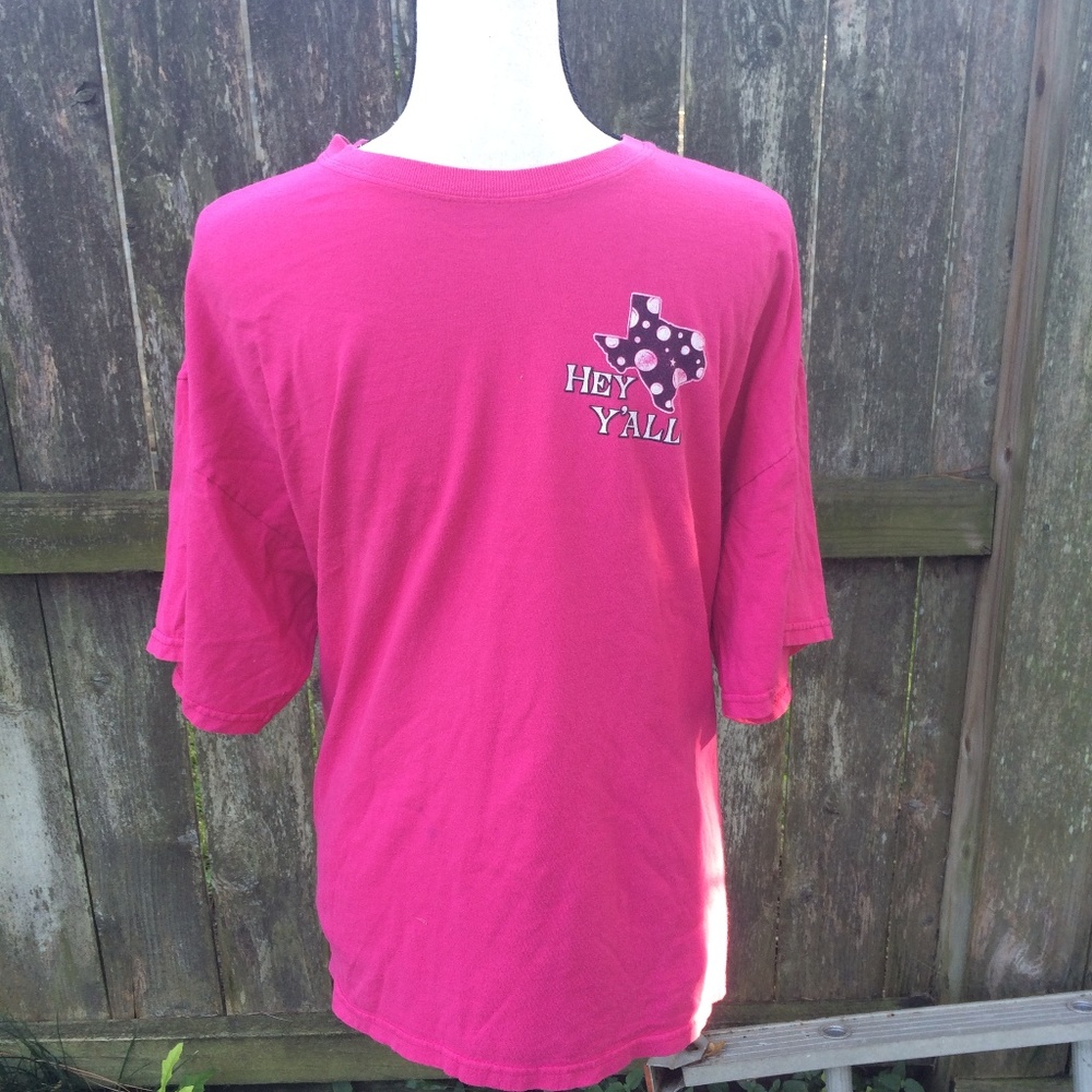 Hey Y'all Texas  Sz XL Women T-Shirt